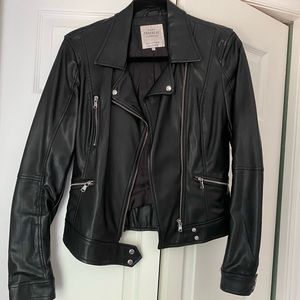 Zara Trafaluc Faux Leather Jacket [small]